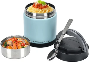 Thermo Food Jar for Hot Food Adults 33.8OZ Soup Thermo Lunch Containers Wide Mou - Picture 1 of 12