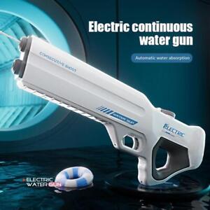 Water Gun Electric Fully Automatic Suction High Pressure Water Blaster Pool Toy