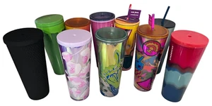 NUEVO Lote de 10 Vasos Starbuck Verde Slime Sofie Birkin Pride 2023 Cherry Ombre - Imagen 1 de 10