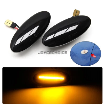 Luz marcadora lateral LED dinámica para Nissan Qashqai X-Trail Leaf Juke Micra Note Foto 1 de 4