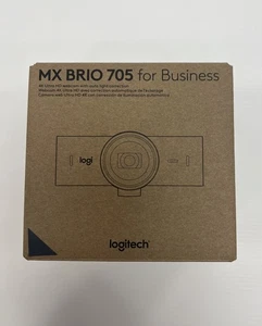Webcam Logitech BRIO 705 - 8,5 mégapixels - USB Type C - Vidéo 4K - 4096 x 2160 - Photo 1/5