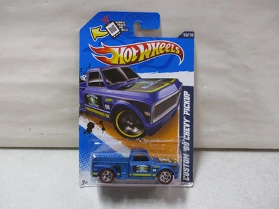 Camioneta Chevy Hot Wheels HW City Works 1969 personalizada Foto 1 de 2