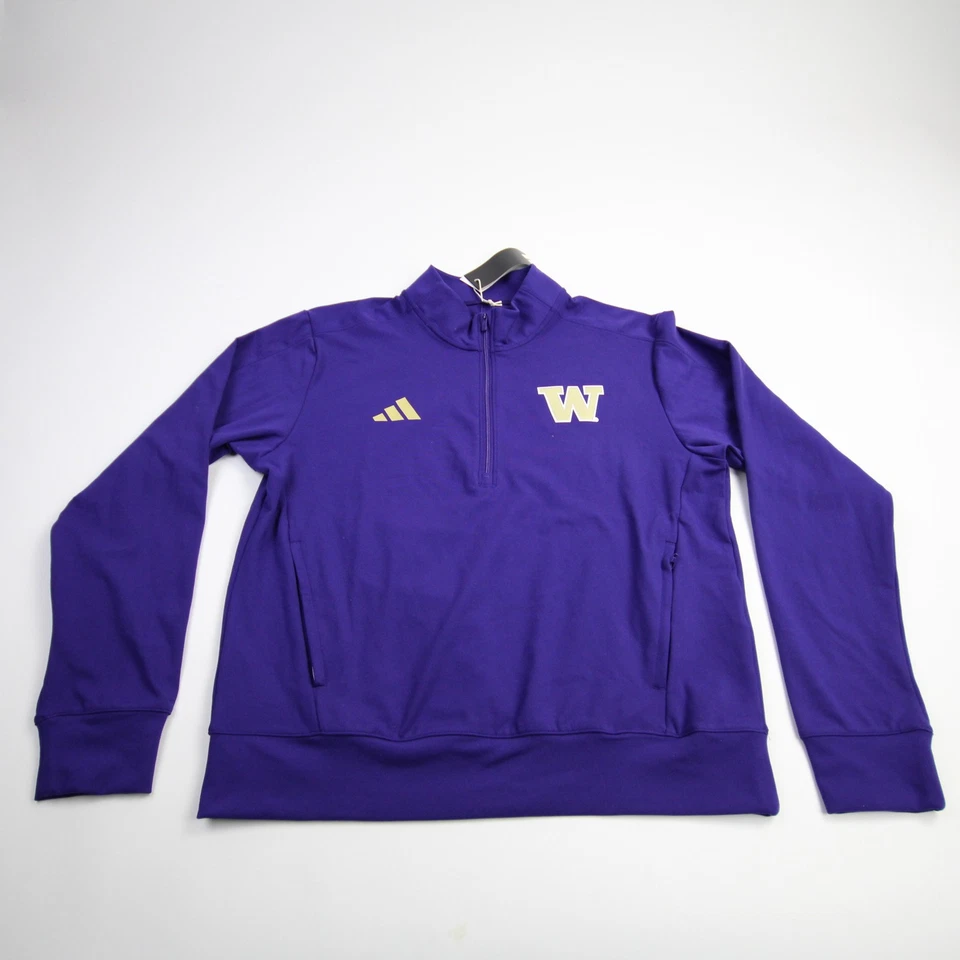 Pullover Adidas para mujer Washington Huskies púrpura nuevo Foto 1 de 1