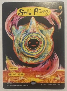 Sol Ring Non Foil Secret Lair Encyclopedia Of Magic Near Mint MTG - Picture 1 of 2