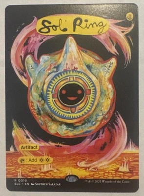 Sol Ring Non Foil Secret Lair Encyclopedia Of Magic Near Mint MTG - Image 1 of 2