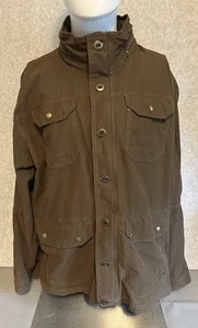 Kuhl Kollusion Jacke Herren Gr. XL braun Dynawax Stoff verstaubare Kapuze Gorpcore - Bild 1 von 19