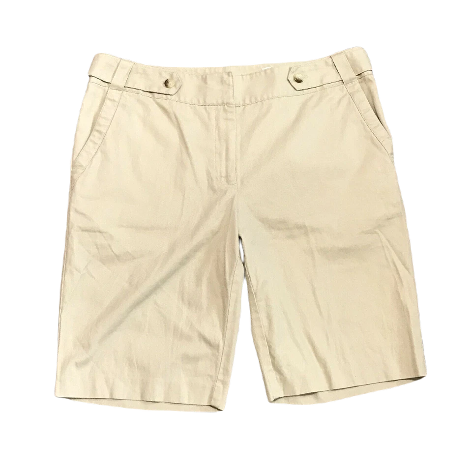 Bermudas GN Greg Norman ~ Talla 10 ~ Marrón Claro ~ tiro medio ~ entrepierna de 9,5" Foto 1 de 4