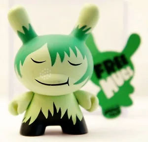 Kidrobot Dunny 3" 2009 Jeremyville Free Hugs Designer Vinyl Art Toy - Picture 1 of 4