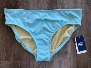 LANDS' END~NWT Girl's Aqua Blue Bikini Swimsuit Bottoms~Size 12~NEW~ - Picture 1 of 3