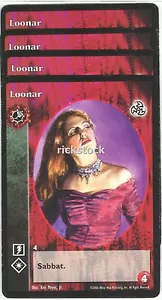 Loonar x4 Toreador antitribu 3rd Ed Jyhad VTES - Picture 1 of 1