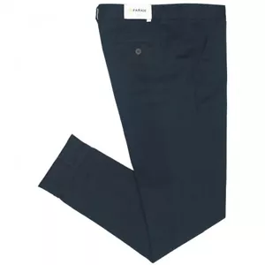 FARAH VINTAGE "ELM" TWILL CHINO TRUE NAVY, NEW! MOD-SKINHEAD-CASUAL - Foto 1 di 2