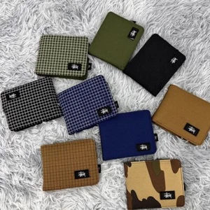 Multipurpose Bifold Wallet Oxford Cloth Multi-card Pocket Wallet Female - Picture 1 of 14