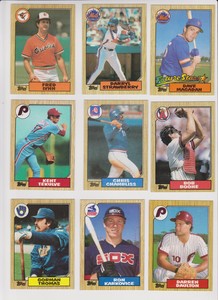 1987 Topps U Pick - 20% off on 4+!