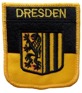 Dresden Germany Shield Embroidered Patch - Picture 1 of 3