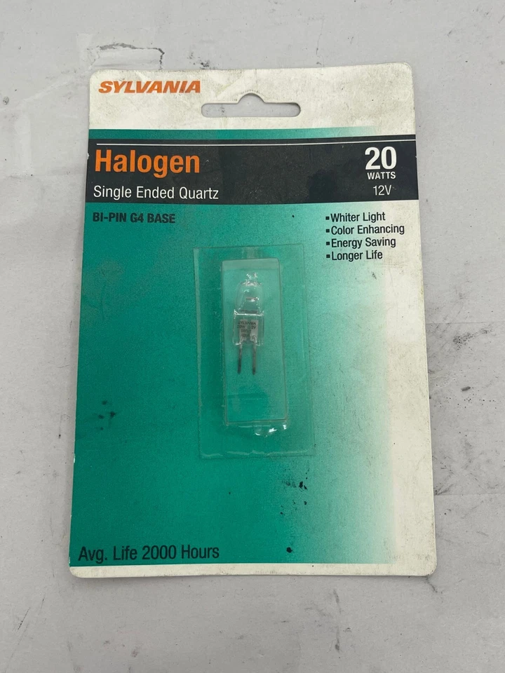 Sylvania 20T3Q/CL/RP 12V, 20W, G4 Bi-Pin H Lamp - NEW - Image 1 of 2