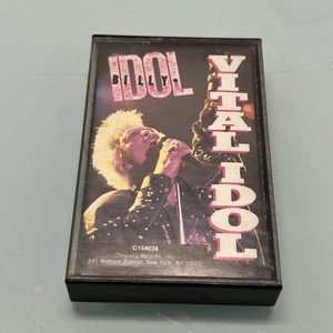 Billy Idol - Vital Idol (Cassette Tape 1987 Chrysalis) Greatest Hits - Picture 1 of 6