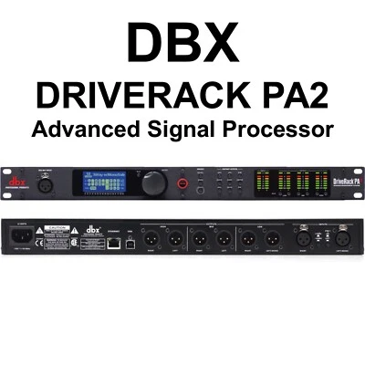 DBX DRIVERACK PA2 Complete PA Management System Processor - Image 1 of 4