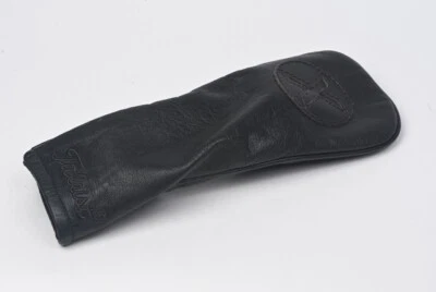 Titleist Blacked Out Leather Hybrid Cover (#12235) - Image 1 of 3
