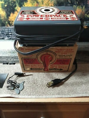 Marx HO Powerpack Transformer Cat.No.6049 Parts Or Repair - Image 1 of 4