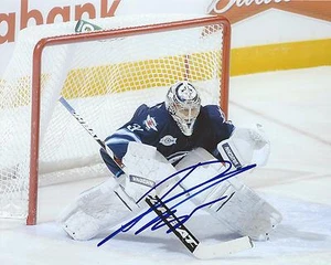 Ondrej Pavelec Signed 8x10 Photo Winnipeg Jets Autographed COA D - Picture 1 of 1