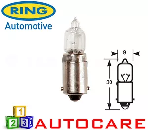 Ring R418 12v 23w Amber Indicator Halogen Light Bulb BA9S - Picture 1 of 1