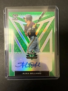 2020 Leaf Valiant Alika Williams Green Prismatic Auto RC 89/99 Pirates - Picture 1 of 2
