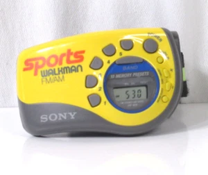 Sony Walkman SRF-M78 Sports FM/AM Radio w/ Wristband - Tested - Picture 1 of 3