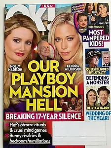 HOLLY MADISON & KENDRA WILKINSON 2022 OK! Magazine OLIVIA WILDE & HARRY STYLES - Picture 1 of 1