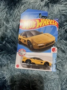 2022 Hot Wheels #144 HW J-Imports 6/10 '90 ACURA NSX Yellow w/Black 10 Sp Wheels - Picture 1 of 1
