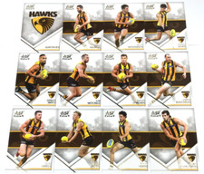 2018 SELECT AFL LEGACY TRADING CARD FULL BASE CARD TEAM SET(12)*-HAWTHORN