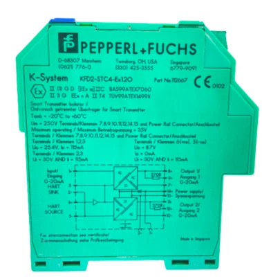 Pepperl+Fuchs KFD2-STC4-Ex120 112667 K-system Smart Transmitter Isolator - Image 1 of 4