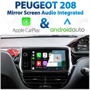 Peugeot 208 Factory Audio Integrated Apple CarPlay & Android Auto retrofit Kit - Bild 1 von 3