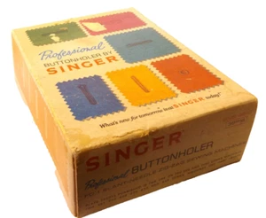Vintage Singer Profi Knopflocher für schräge Nadel Zick-Zack Maschinen 1973 - Bild 1 von 6