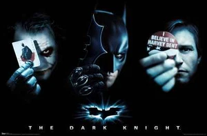 DC Comics Movie - The Dark Knight - The Joker, Batman, Harvey Dent Poster - Picture 1 of 29