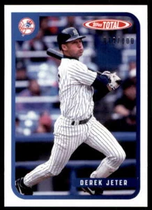 Derek Jeter 2020 Topps Total Retired Legends #V4 /100 Yankees  - Picture 1 of 2