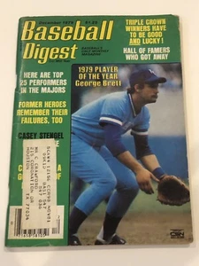 December 1979 issue of Baseball Digest-George Brett Kansas City Royals Cover - Picture 1 of 2