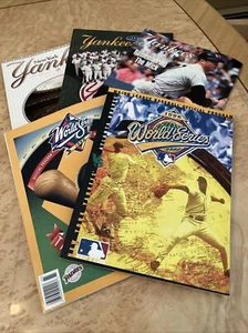 Lot Of 5 New York Yankee Yearbook/World Series Programs 1993 1996 1998 & 96, 98 - Picture 1 of 13