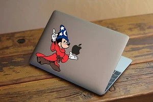 02-35 REVESTIMIENTO UV Mickey Mouse Hechicero Manos Fuera Ventana Calcomanía - Imagen 1 de 2