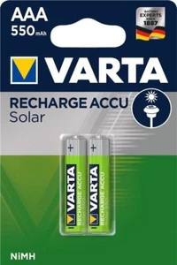 2 x batteries Varta AAA Micro 550 mAh accus pour Siemens Gigaset C200 C250 C380 C385 - Photo 1/1