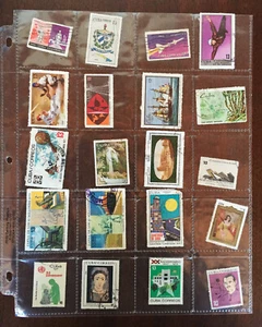 Lot (C) von 20 karibischen Briefmarken, Correos (gebraucht) - Bild 1 von 1