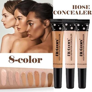 Concealer Foundation Matte Full Coverage Brighten Makeup up Lasting Make U5X7 - Picture 1 of 20