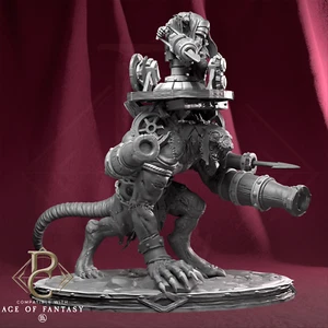 Fantasy Creature Miniature The Ratstroyer Parasite Collectibles - Bild 1 von 12