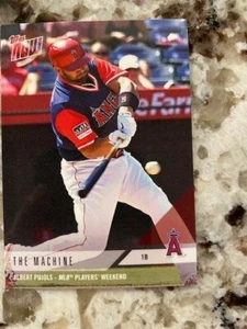 2018 TOPPS NOW PLAYERS WEEKEND CARD ANGELS ALBERT PUJOLS #PW-02 - Picture 1 of 1