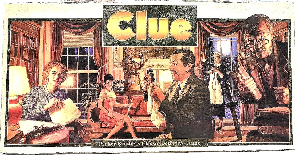 Clue - Juego de mesa detective - Parker Brothers - Completo - De colección 1992 Foto 1 de 4
