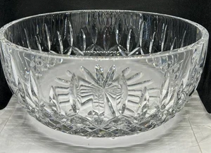 Waterford Kristall "Lismore" Runde Salatschüssel, 8" Durchmesser, 3 1/2" Hoch - Bild 1 von 12