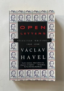 VACLAV HAVEL Open Letters: Selected Writings, 1965-1990 | Trade Paperback - Picture 1 of 4