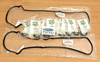 Lexus Toyota Genuine V8 Engine Valve Cover Gasket Spark Plug Seal Set OEM JDM - Image 1 of 4