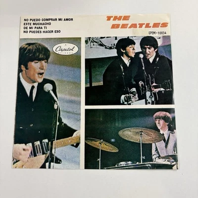 The Beatles – No Puedo Comprar Mi Amor -Original Mexico Capitol 7" EP-EPEM-10034 - Image 1 of 4