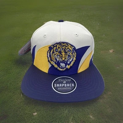 LSU Tigers Hat Zephyr  Z Hat Retro Sharktooth Performance Snapback Cap H88 - Image 1 of 4