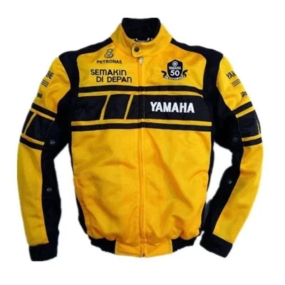 All Seasons Yamaha Motorbike Riding Jacket Mesh Fabric Motorcycle Biker Jacket - Image 1 of 2